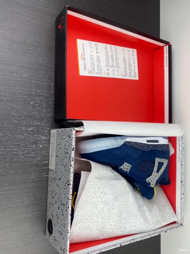 Bmlin AJ4-1036660 Air Retro Michigan Jordan 4 (PE) 0603